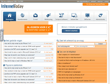 Tablet Screenshot of help.internettoday.nl