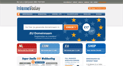 Desktop Screenshot of internettoday.nl