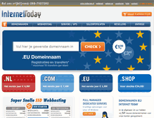 Tablet Screenshot of internettoday.nl